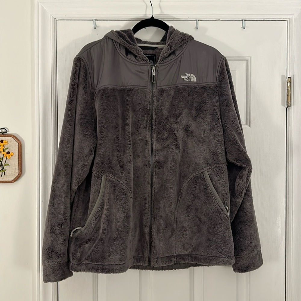 Women’s North Face Jacket Grey with Hood